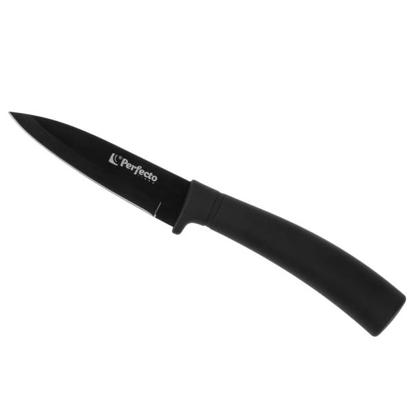 Нож 83мм д/овощей серия CHEF dark PERFECTO LINEA