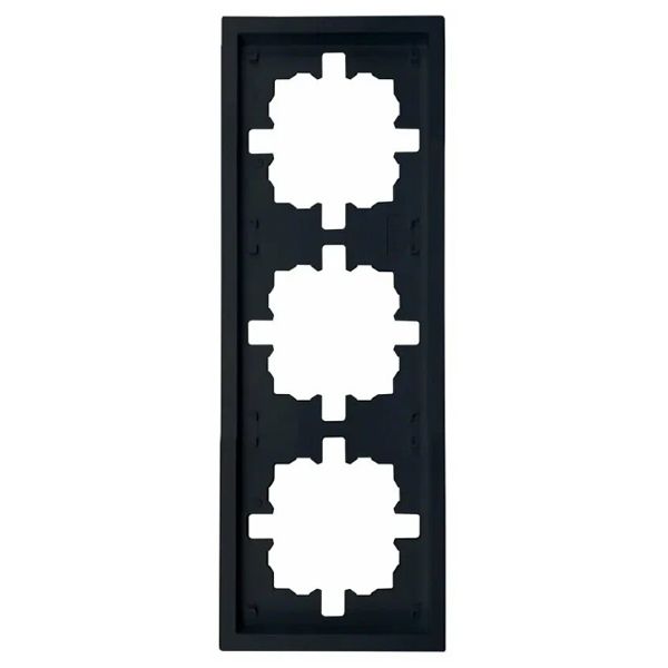 Рамка 3-ая черный бархат ZIMA 704-4200-148