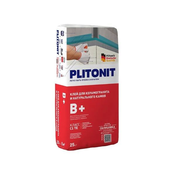 Клей д/керамогранита PLITONIT PLITOMAX В+ С2Т 25 кг