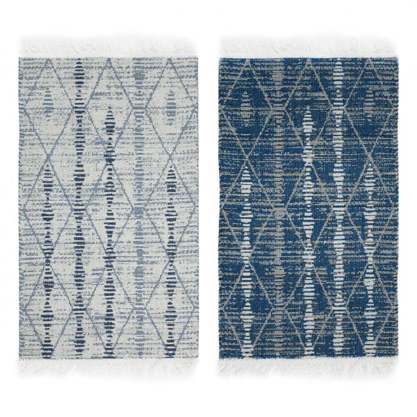 Коврик безворсовый ПРОВАНС icarpet 60х100 001 лазурит 02