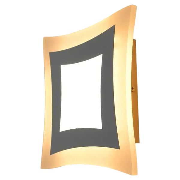 Бра св/д Estares 18W белый Q-193х42 Geometria quarto