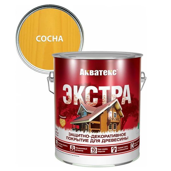 Акватекс-экстра 2,7 л сосна 