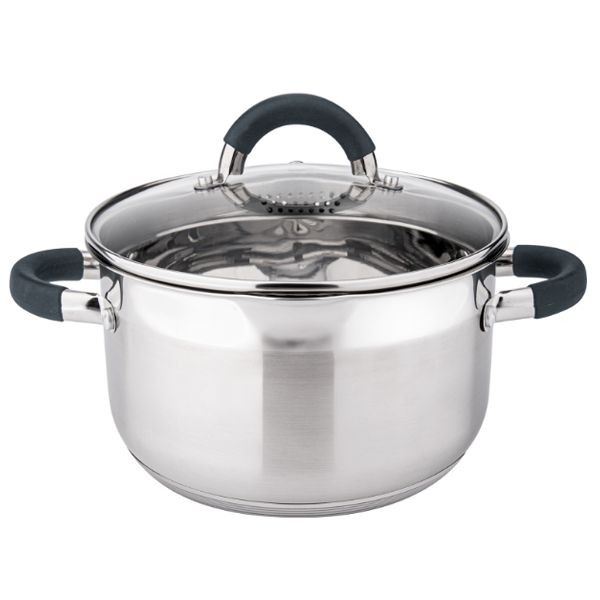 Кастрюля нерж с/кр 2,3л Луиза Appetite WT04233