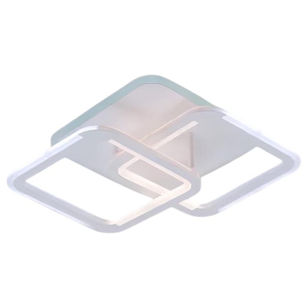 Люстра LI09821B/2 PR WT белый 52W+8W LED RGB 3000-6500K d440 ПДУ(ИК) диммер