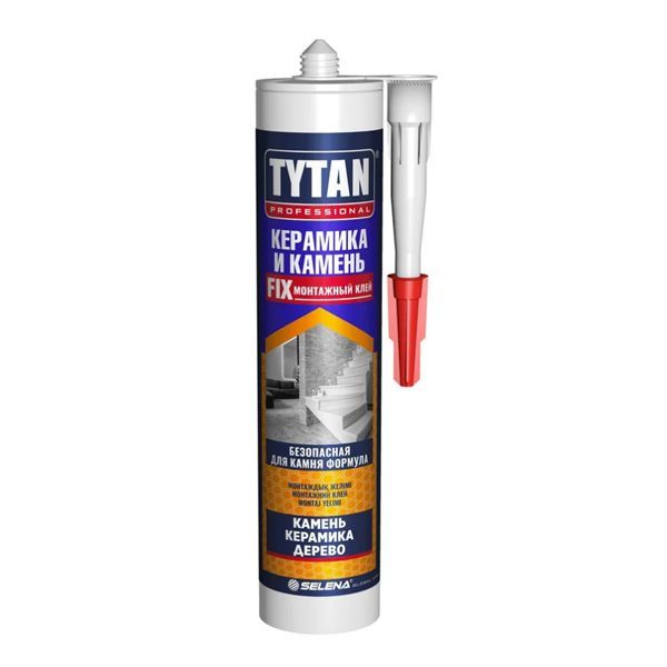 Клей-экспресс TYTAN Professional для камня, керамики и древесины белый 310 мл 96207 /16134(12)