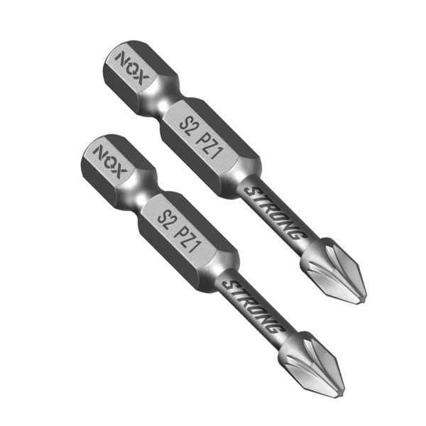 Бита torsion E6,3 Pz1-50, 2 шт карта STRONG
