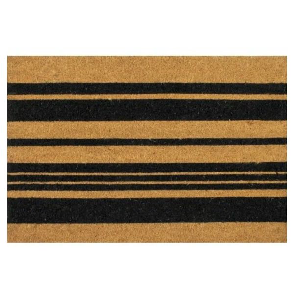 Коврик придверный h=15мм, кокосовый 60х90см, "Fashion stripes" BLABAR/10