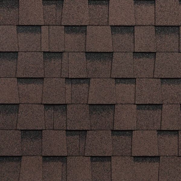 ТЕХНОНИКОЛЬ SHINGLAS многослойная черепица, Фазенда, Коричневый 2,6м2
