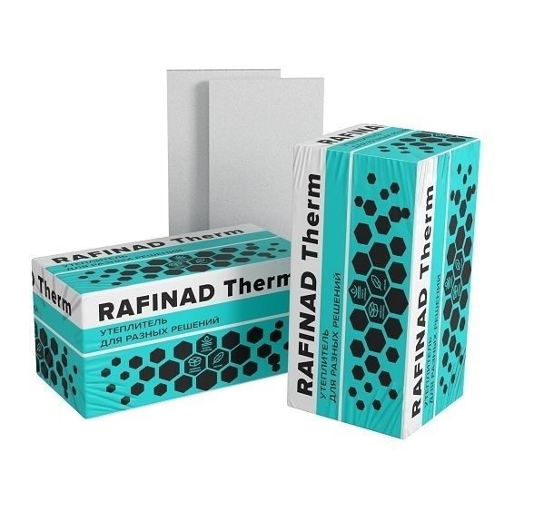 Пенополистирол RAFINAD THERM ППС-15-Т-А 1200*600*30мм (упак 10шт)