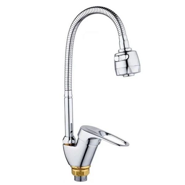 Смеситель для кухни Flex 232513G-GOTA гибкий излив, хром