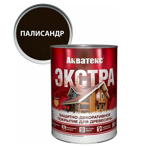Акватекс-экстра 0,8 л палисандр 