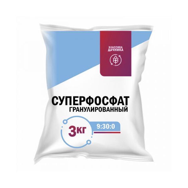 Суперфосфат гранулированный 3кг (Нов-Агро)