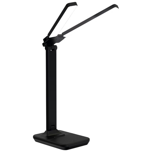 Свет. св/д настол. Ambrella DE491 BK черн LED 3000K/4200K/6400K 9W 