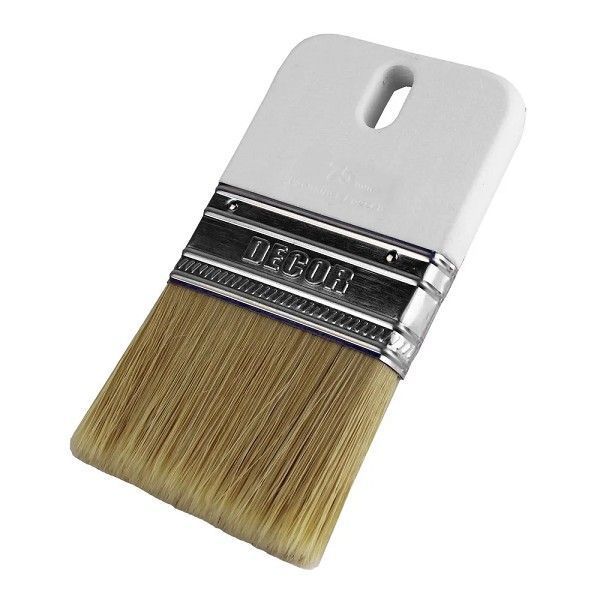Кисть плоская Decor д/фактур рисунка 75мм 890-075 (12)