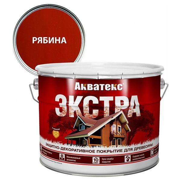 Акватекс-экстра 9 л рябина 