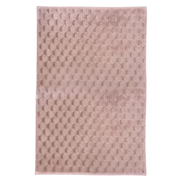 Коврик для ванной 50*80см, HONEY пудровый FOR-HONEY-5080-PINK