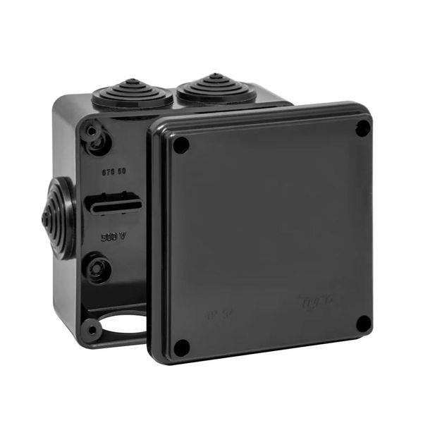Коробка расп. ОП 100х100х50мм УХЛ1 IP54 черн. Ruvinil 67050Ч