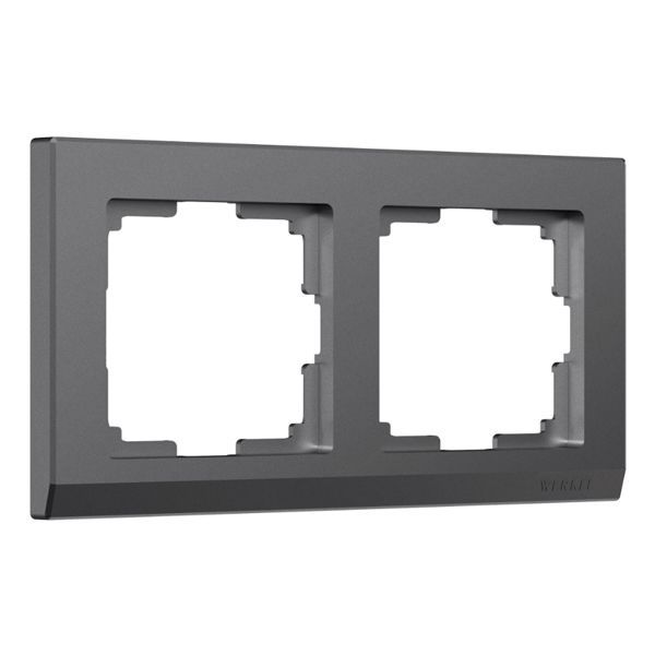 Рамка Werkel 2мест. Stark (графит матовый) W0021864