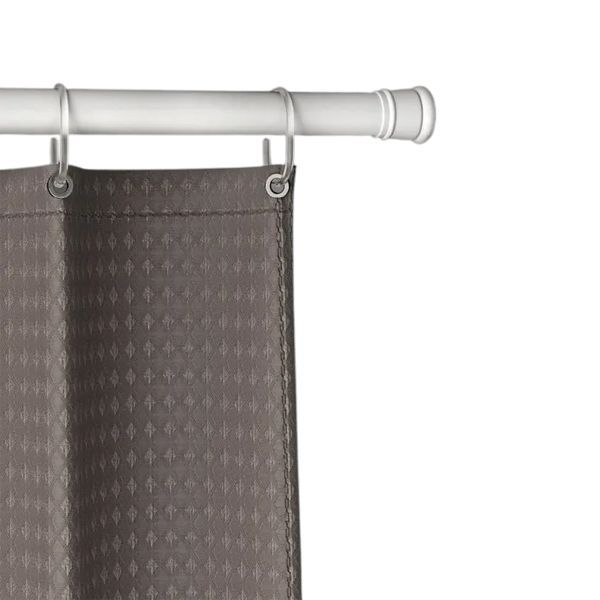 Карниз для ванной 110-200см, белый, IDDIS SRW0120i14