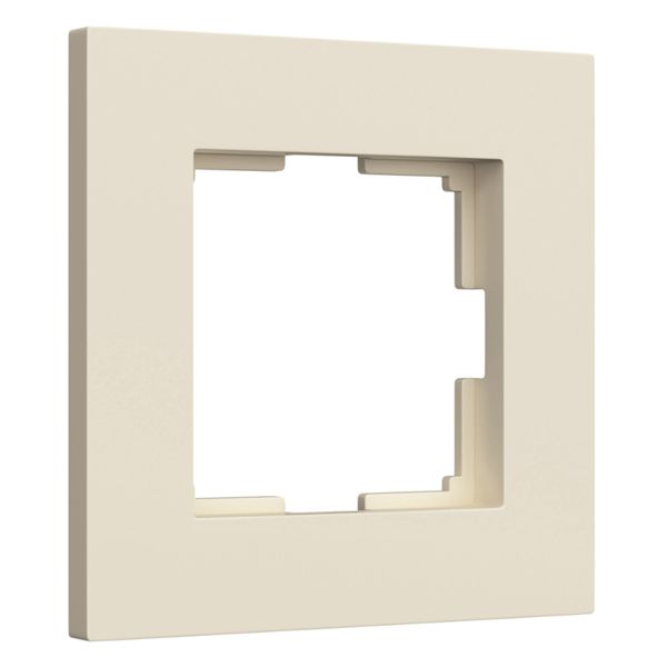 Рамка Werkel 1мест. Slab (айвори матовый) W0012962