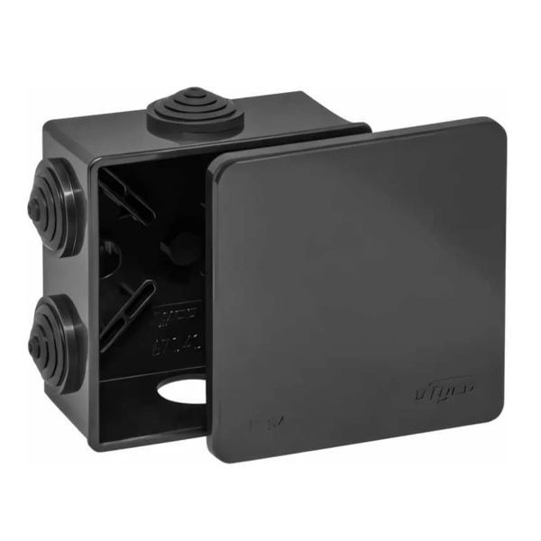 Коробка расп. ОП 85х85х40мм УХЛ1 IP54 черн. Ruvinil 67040Ч