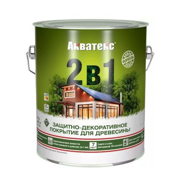 Акватекс 2в1 белый 0,8 л (6)