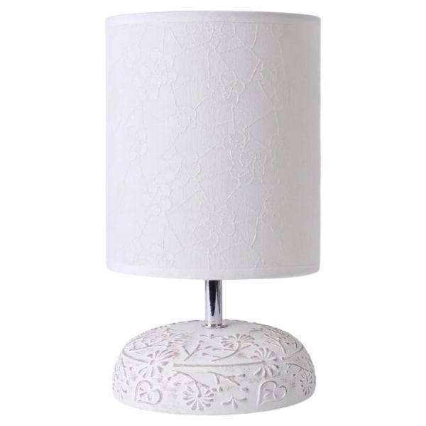 Настольная лампа GAMMA 1xE14 R-150x150x265-CREAMWHITE