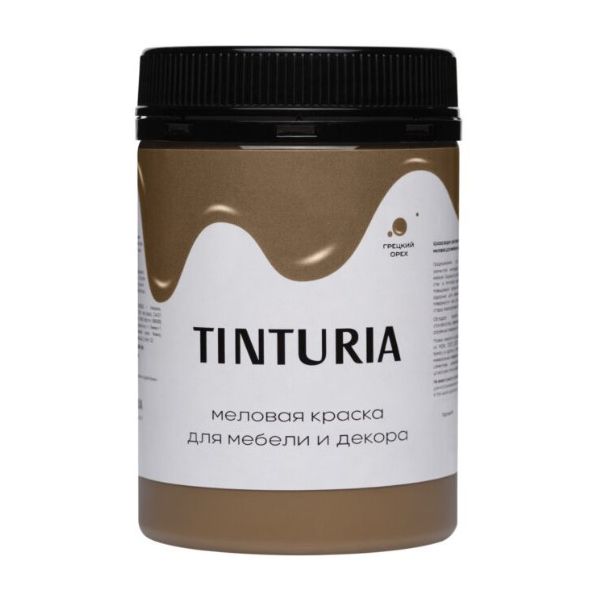 Краска Tinturia для мебели и декора грецкий орех 0,75 кг /6