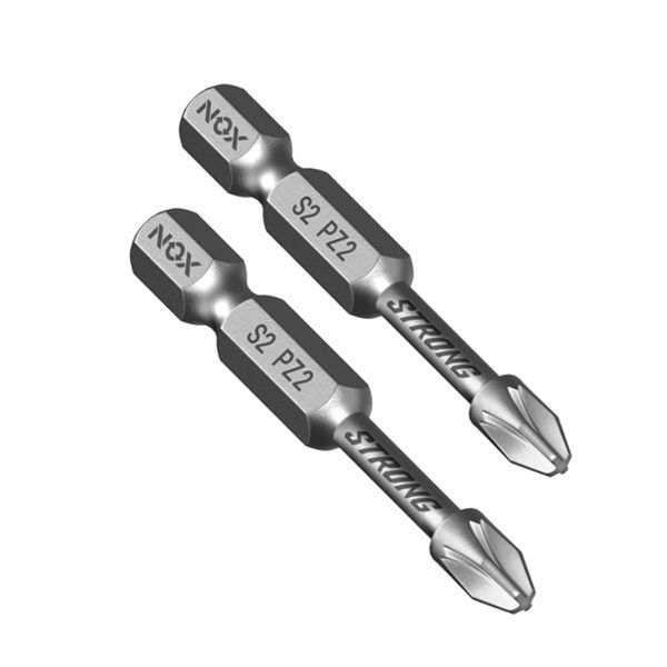 Бита torsion E6,3 Pz2-50, 2 шт карта STRONG