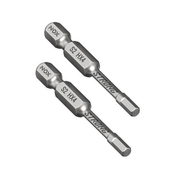 Бита torsion E6,3 Hex4-50, 2 шт карта STRONG