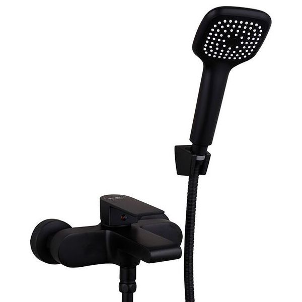 Смеситель для ванны MELODIA Waltz кор излив, черный MDV30140bk