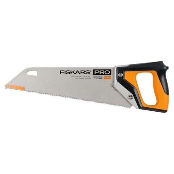 Ножовка по дереву PowerTooth 380мм 9 зубьев на дюйм FISKARS 1062930 