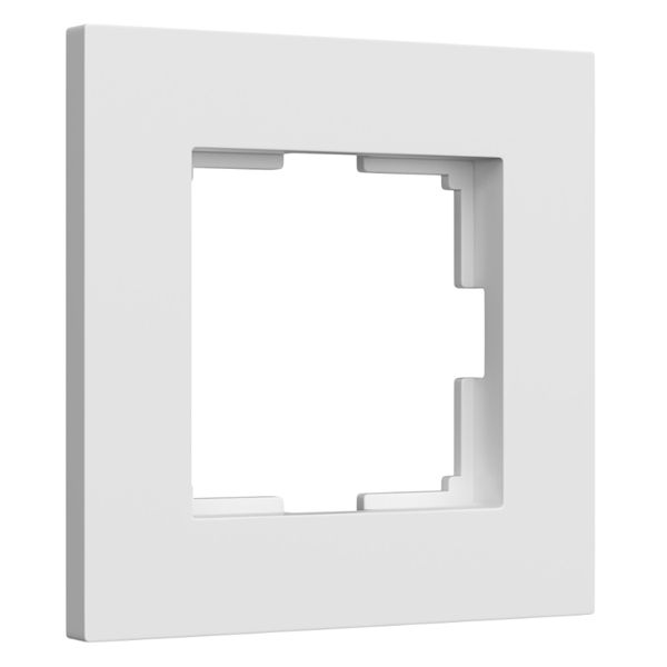 Рамка Werkel 1мест. Slab (белый матовый) W0012961