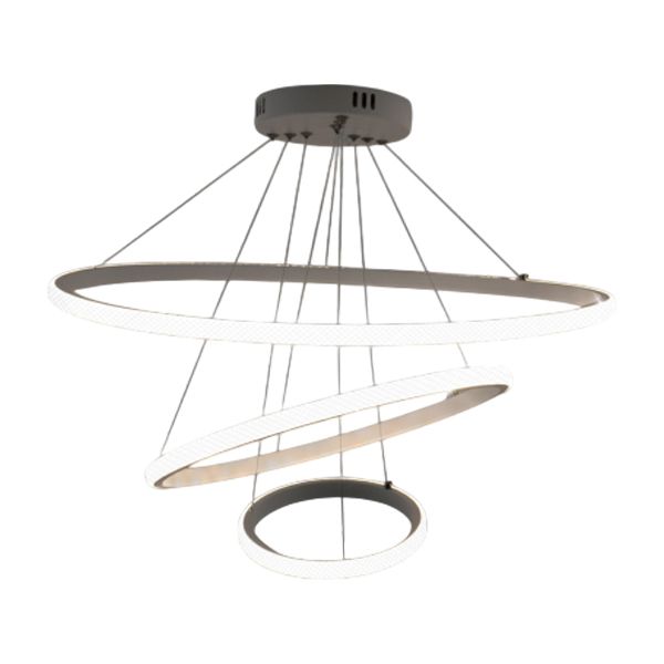 Люстра светод. AKRILIKA sim 70W 3R-APP WHITE/CLEAR