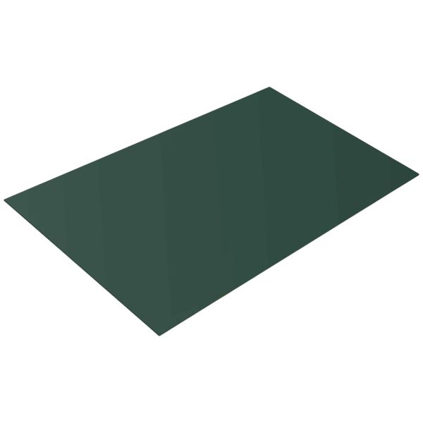 Лист гладкий RAL6005 2,0*1,25 зеленый 0,4