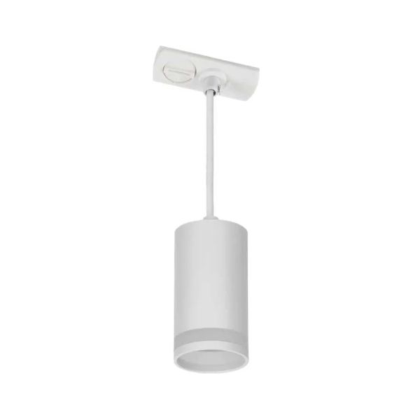 Светильник  трековый подвесной под лампу GU10 белый 4117 LIGHTING IEK