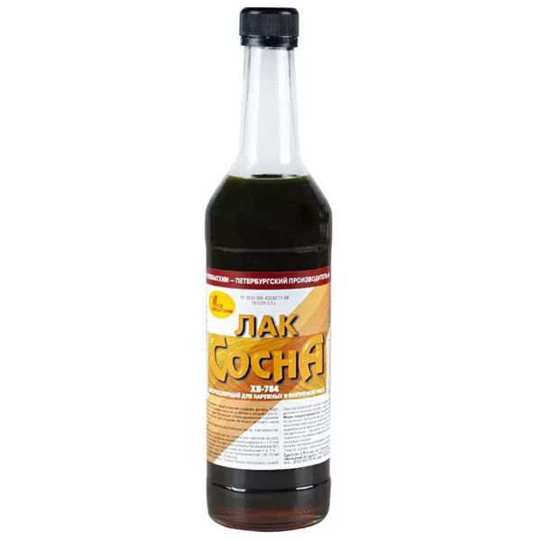 Лак ХВ-784 Нбх сосна 0,5 л (12)