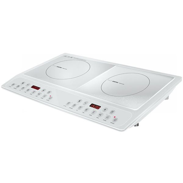 Плитка индукционная Centek CT-1514 White,3500Вт,2-х комфор.,8настр.мощн.,7 программ,таймер,LED
