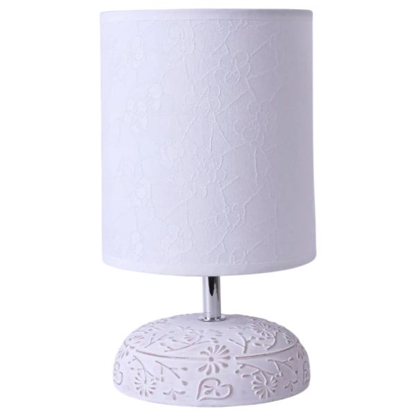 Настольная лампа GAMMA 1xE14 R-150x150x265-WHITE