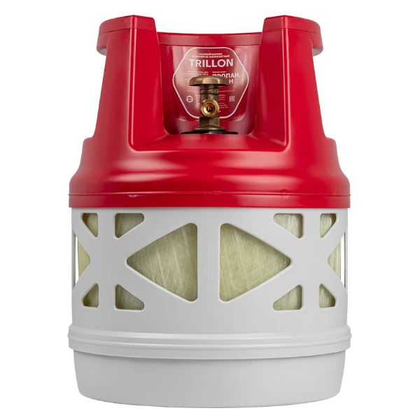 Баллон пропановый бытовой, композитный, 12,5 л., Classic, TRILLON, арт. 00-00004779