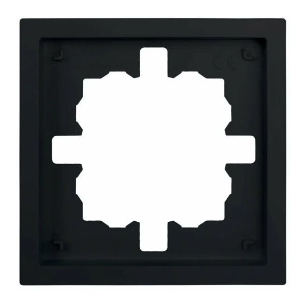 Рамка 1-ая черный бархат ZIMA 704-4200-146 