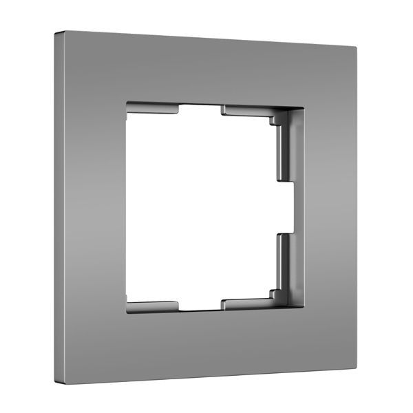 Рамка Werkel 1мест. Slab (серебро матовый) W0012965