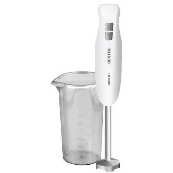 Блендер Centek CT-1344 White 600Вт,турбо режим,стакан 600мл
