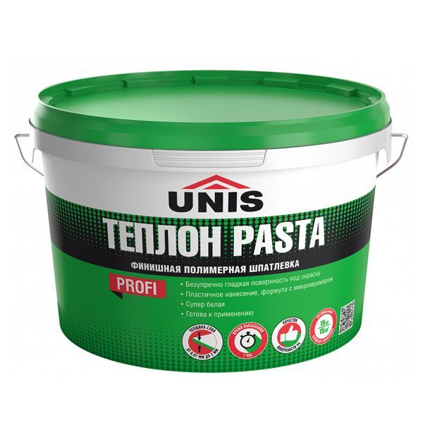 Шпатлевка Теплон Pasta полимерная готовая 15кг (48)