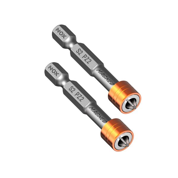 Бита с магнитной насадкой Е6,3 Pz2-50, 2 шт карта MAGNEO