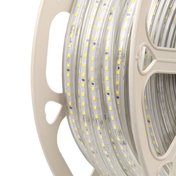 Лента с/д  General 220V безжильная 9W/m 120led/m IP67 6500K 6K 2835-120-9-220-NW-6 504220
