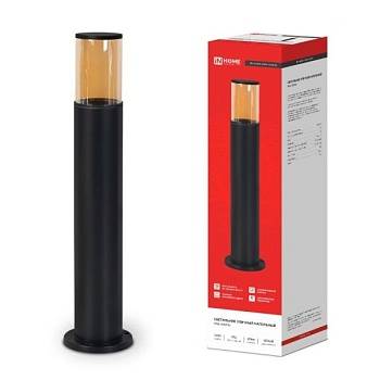 Свет. IN HOME ТБУ AMBER-SP600-1xA60-BL напольный алюминиевый черный IP54