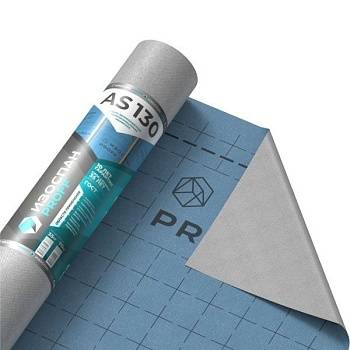 Пленка паропроницаемая гидро-ветро защита Изоспан AS-130(1.6*43)70м2