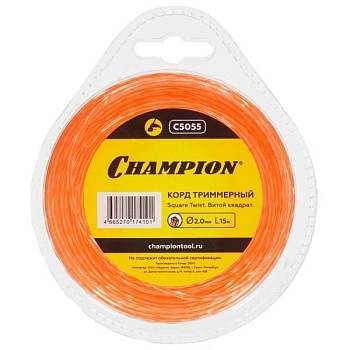 Корд трим.CHAMPION Square Twist DUO 2.0мм *15м (витой квадрат)