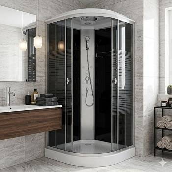 Душевая кабина Niagara Eco E120/80/13L/TN (1200х800х2150) 3 места